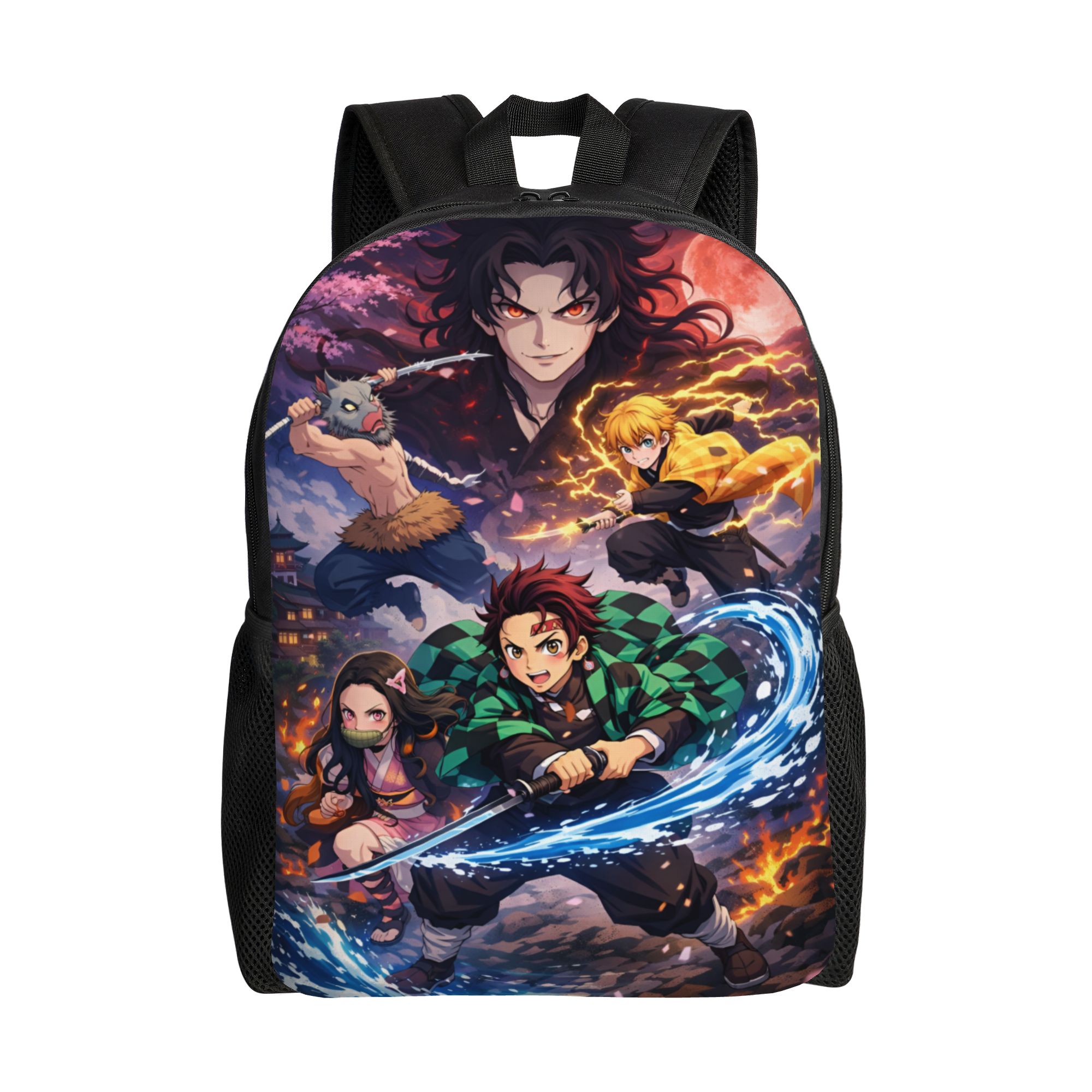 Laptop Related Accessories - D-Demons Slayers Travel Backpack Women Men