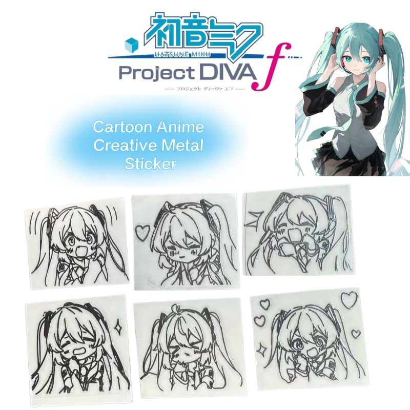 Laptop Accessories Headphones - Hatsune Miku cartoon anime character series