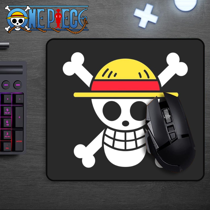 Laptop Related Accessories - Cartoon One Piece Luffy Skull Mouse