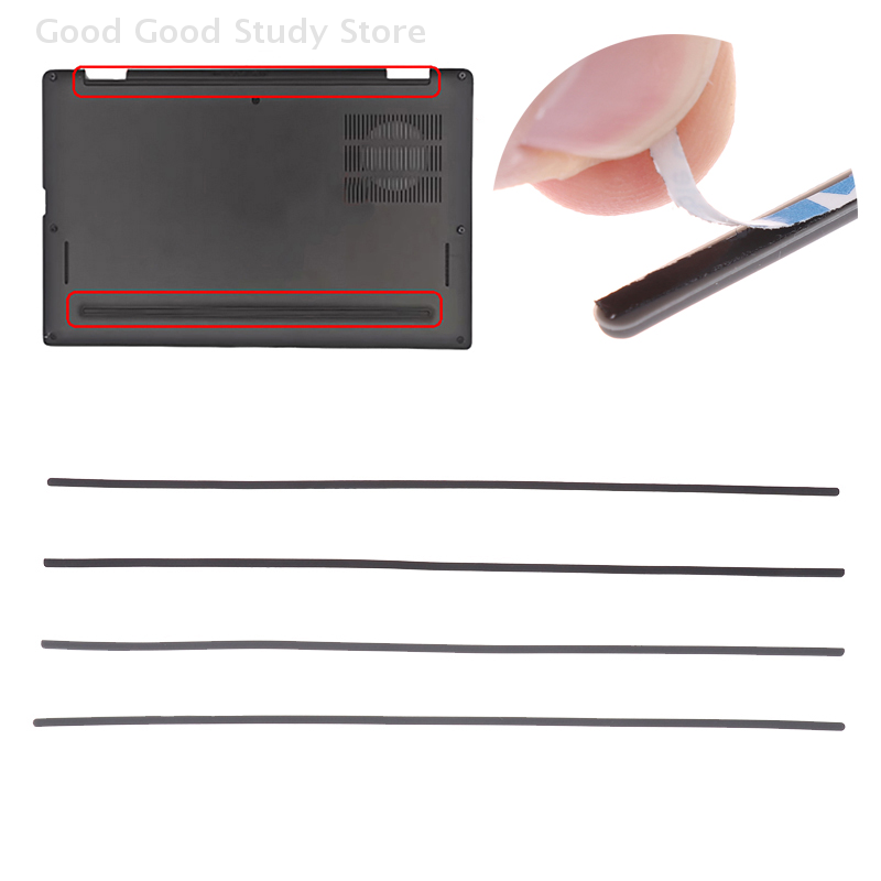 1/2Pcs Laptop Rubber Strips Co - Laptop Accessories Women review and price