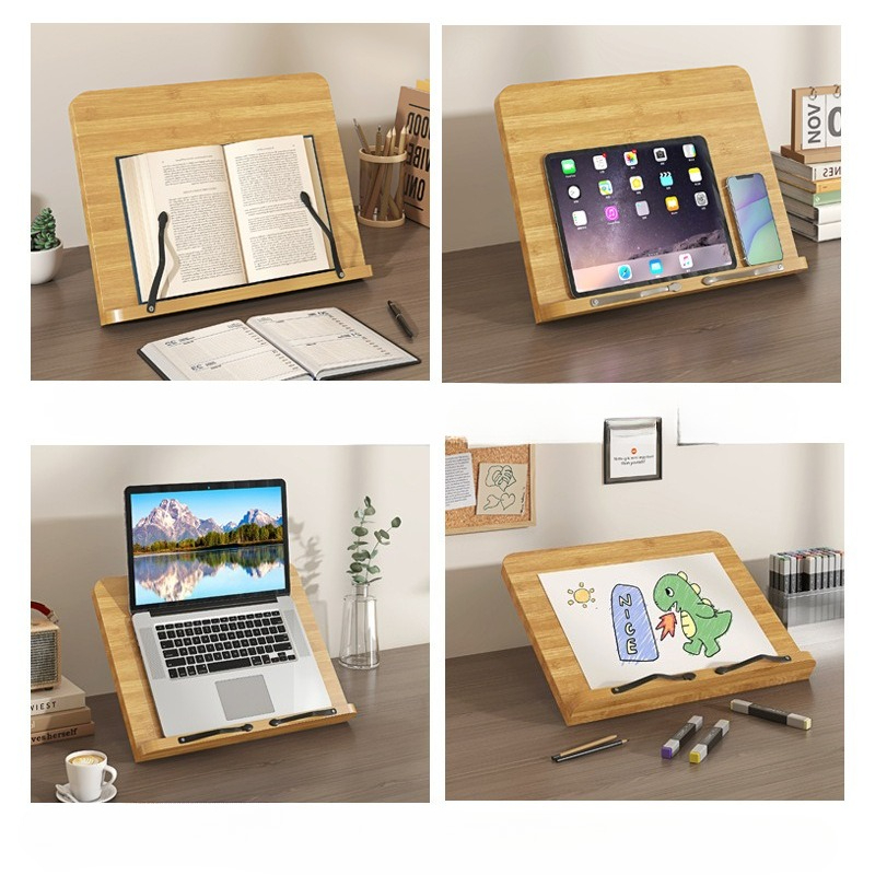 Wooden Reading Book Stand, Mul - Laptop Related Accessories review and price