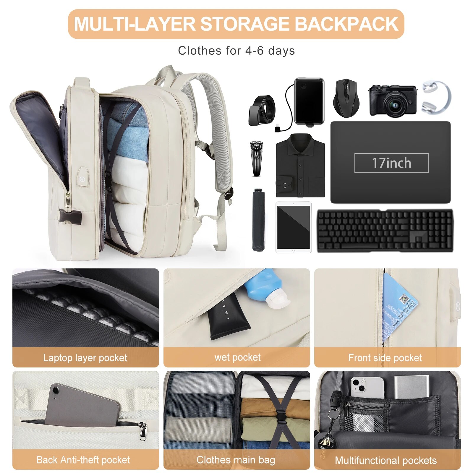 Likros Travel Backpack for Wom - Laptop Accessories Women review and price