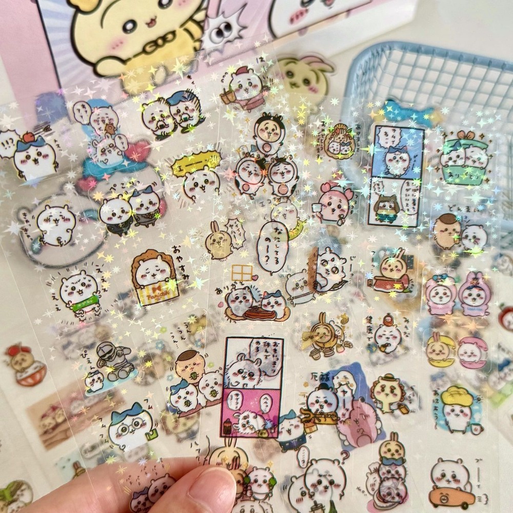 30Pcs Chiikawa Laser Stickers  - Laptop Related Accessories review and price