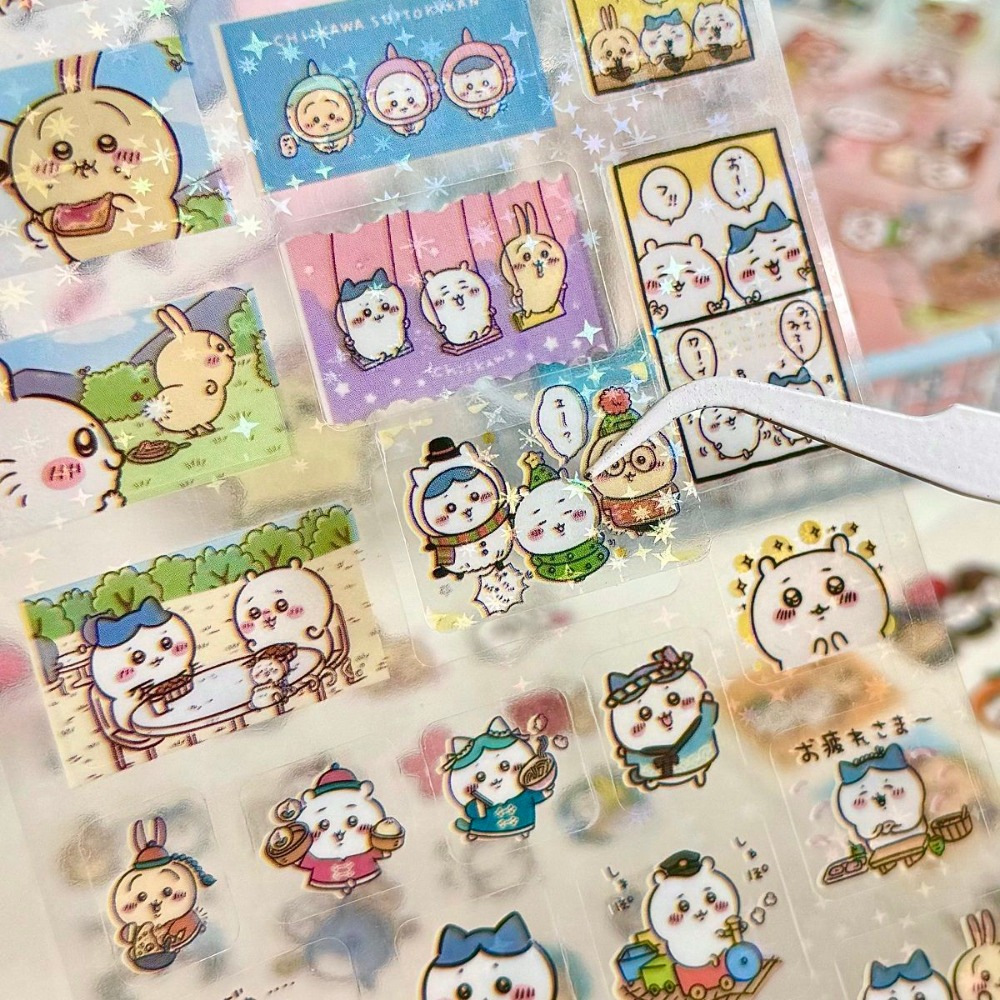 30Pcs Chiikawa Laser Stickers  - Laptop Related Accessories review and price