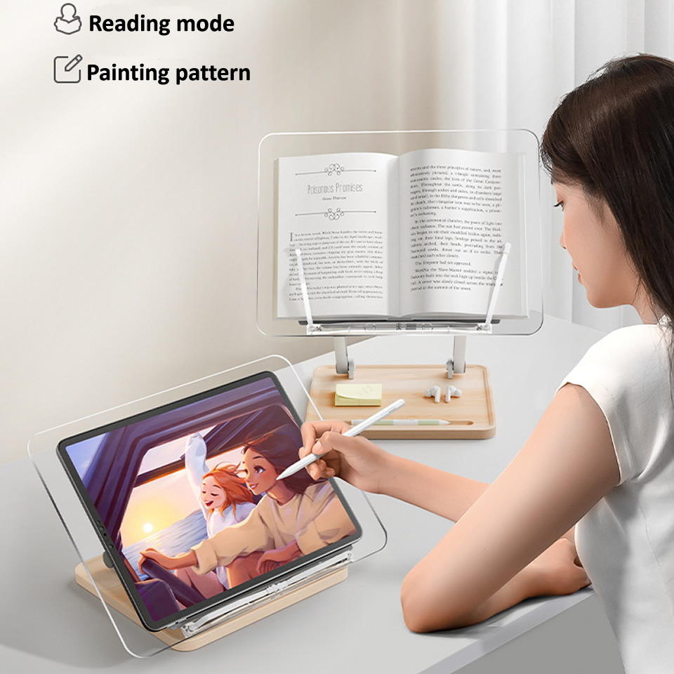 Wooden Reading Stand with Ligh - Laptop Related Accessories review and price