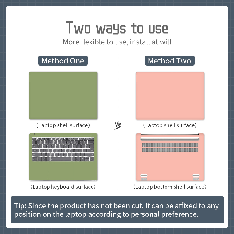 Solid Color Cover Laptop Stick - Laptop Accessories Acer review and price